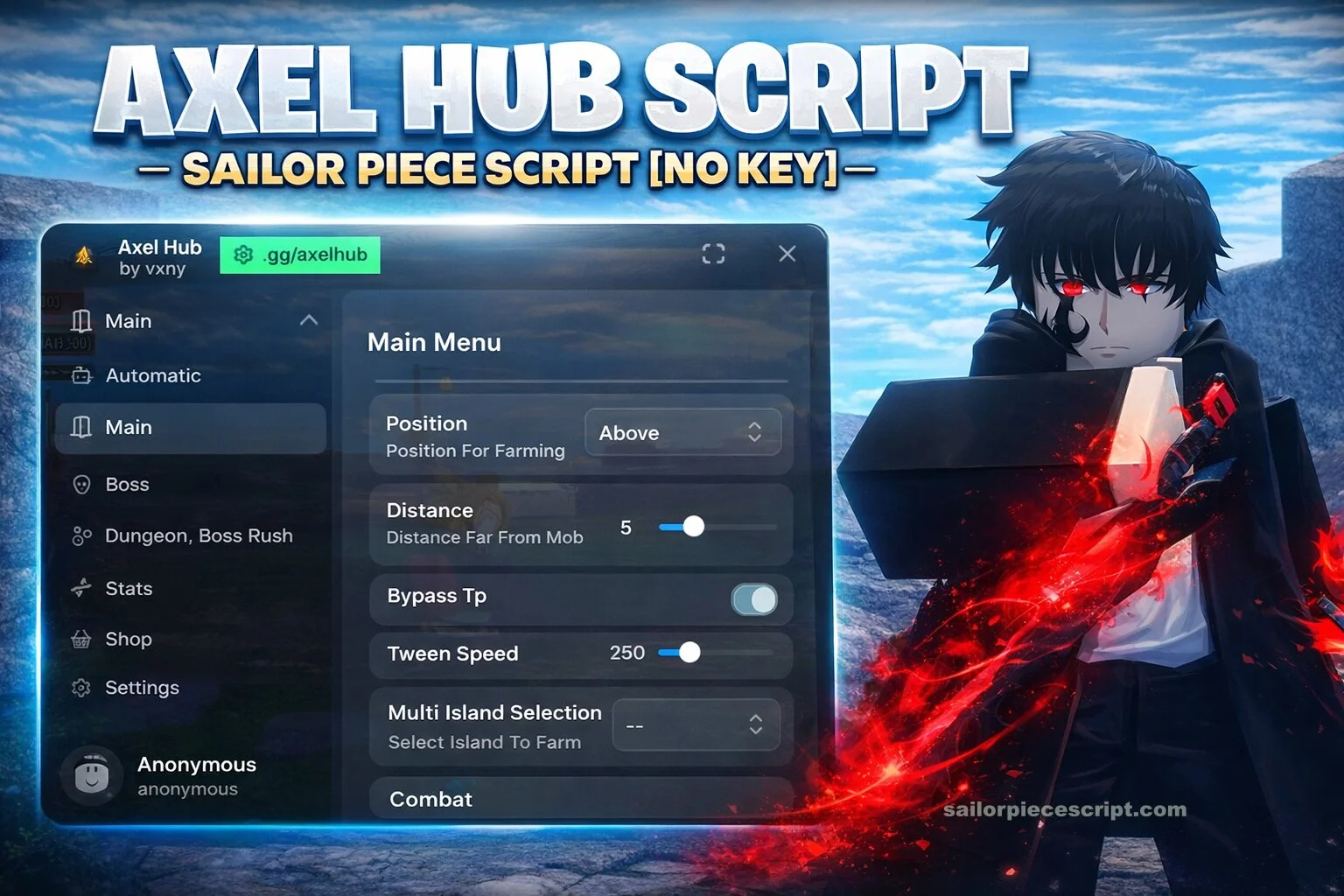 Axel Hub Script